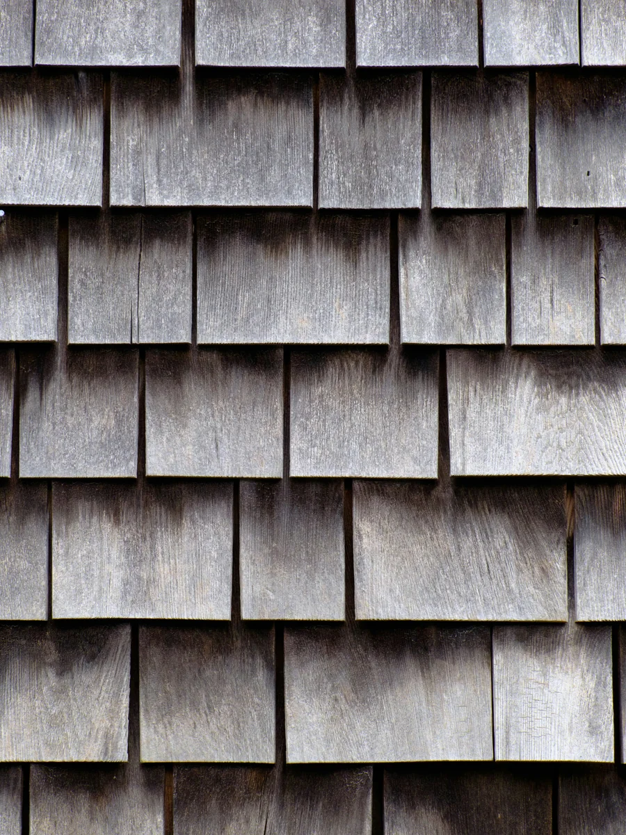 Roofing material inspiration — stock photograph, view two