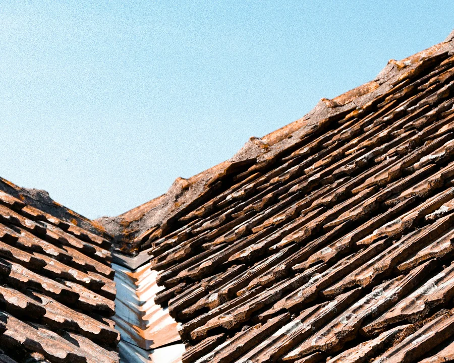 Roof detail inspiration — stock photograph